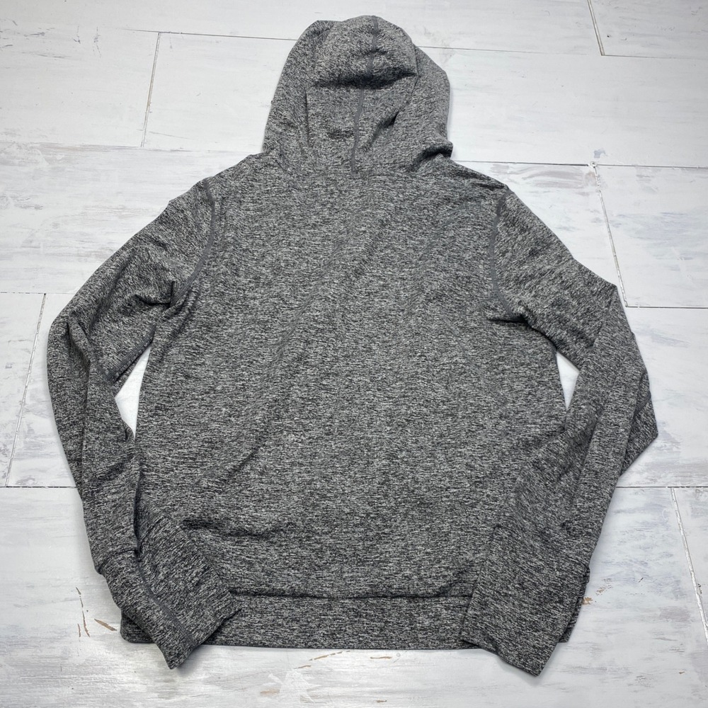 Vuori Halo Performance Hoodie Womens M Gray DreamKnit Pullover Sweatshirt - Picture 3 of 7